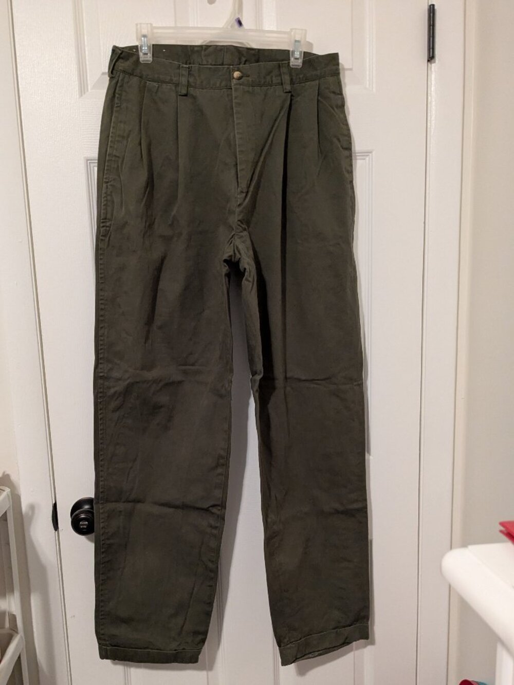 Nautica Vintage pleated chino pants size 34X34